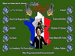diaporama pps Edith Piaf Jukebox