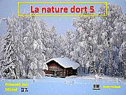 diaporama pps La nature dort
