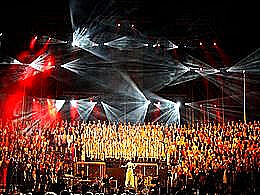 diaporama pps Les fous chantent Johnny