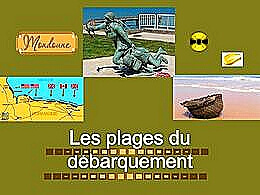 diaporama pps Les plages du débarquement en Normandie
