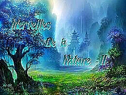 diaporama pps Merveilles de la nature II