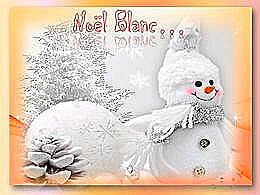 diaporama pps Noël blanc