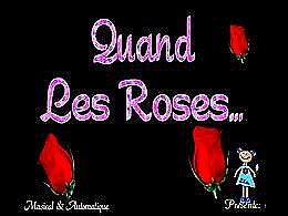 diaporama pps Quand les roses – Adamo
