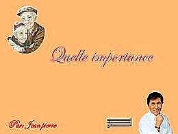 diaporama pps Quelle importance