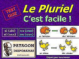 diaporama pps Quiz pluriels