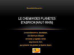 diaporama pps Sentier des planètes