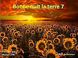 diaporama pps Bonne nuit la terre 7