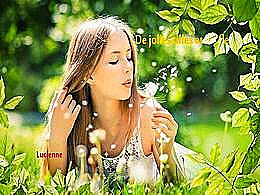 diaporama pps De jolies filles et les fleurs