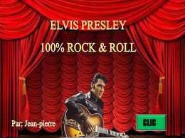 diaporama pps Elvis Presley 100% rock & roll