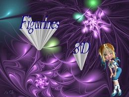 diaporama pps Figurines 3D