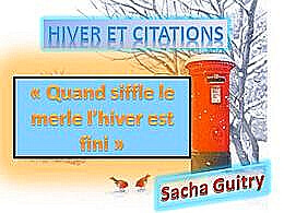 diaporama pps Hiver et citations