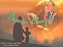 diaporama pps L’homme et l’enfant