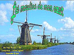 diaporama pps Les moulins de mon coeur