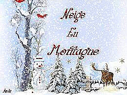 diaporama pps Neige en montagne