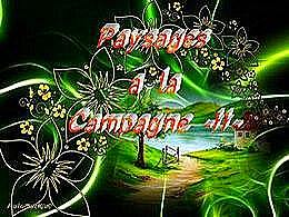 diaporama pps Paysages à la campagne II
