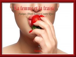 diaporama pps La femme et la fraise