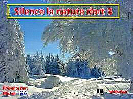 diaporama pps Silence la nature dort 3