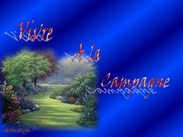 diaporama pps Vivre à la campagne