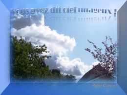diaporama pps Vous avez dit ciel nuageux ?