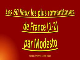 diaporama pps 60 lieux les plus romantiques – France 1