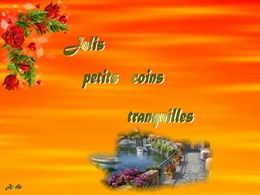 diaporama pps Jolis petits coins tranquilles