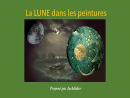diaporama pps La lune représentée dans la peinture
