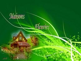 diaporama pps Maisons fleuries