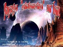 diaporama pps Paysages extraterrestres sur terre
