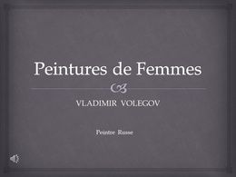 diaporama pps Peintures de femmes