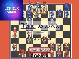 diaporama pps Quiz les jeux vidéo