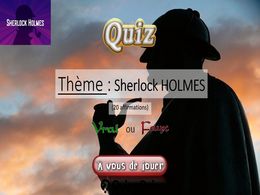 diaporama pps Quiz Sherlock Holmes