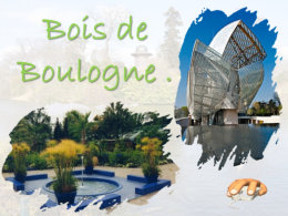 diaporama pps Bois de Boulogne