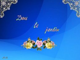 diaporama pps Dans le jardin