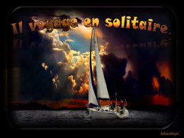 diaporama pps Il voyage en solitaire