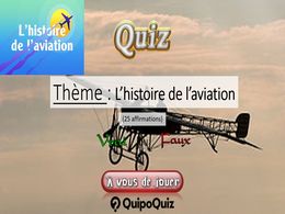 diaporama pps Quiz l’histoire de l’aviation