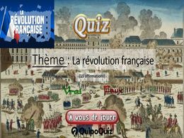 diaporama pps Quiz la révolution française