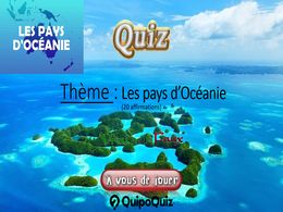diaporama pps Quiz les pays d’Océanie