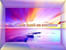 diaporama pps Un monde haut en couleurs