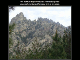 Les aiguilles de Bavella