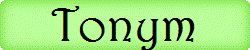 Tonym