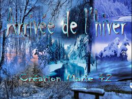 diaporama pps Arrivée de l’hiver