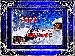 diaporama pps Elle arrive