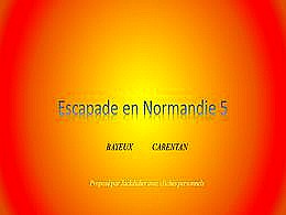 diaporama pps Escapade en Normandie 5