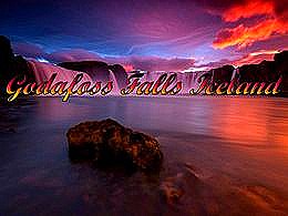 diaporama pps Godafoss falls Iceland