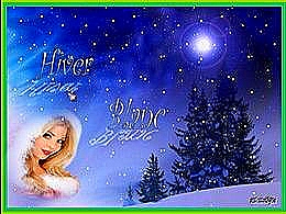 diaporama pps Hiver blanc