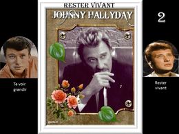 diaporama pps Johnny Hallyday rester vivant 2