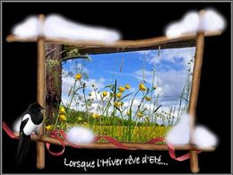 diaporama pps Lorsque l’hiver rêve d’été