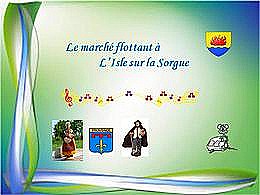 diaporama pps Marché flottant dans le Vaucluse