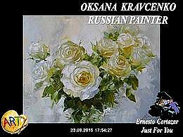 diaporama pps Oksana Kravcenko 1971 russian painter