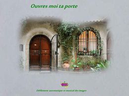 diaporama pps Ouvres moi ta porte